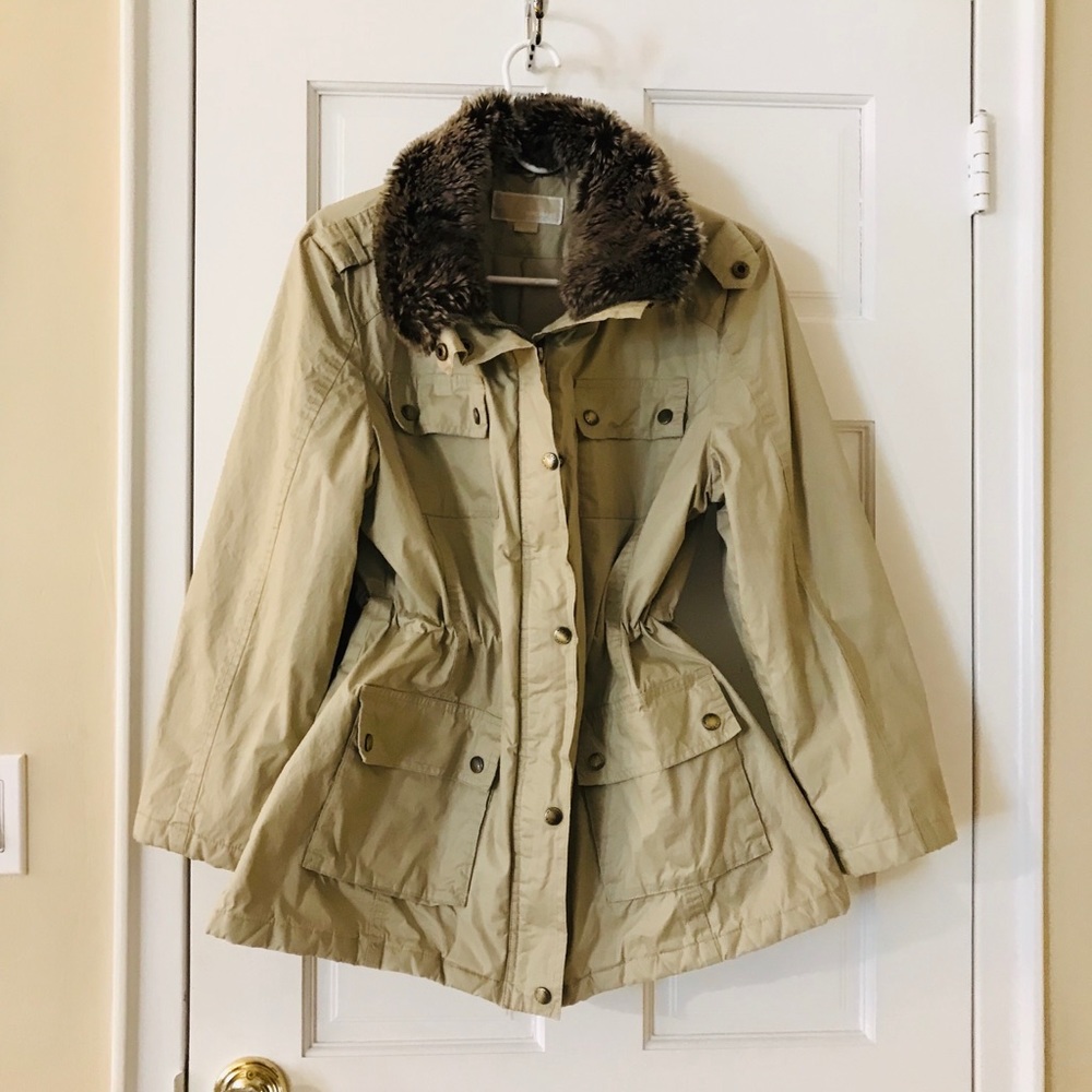 Michael Kors Fall beige jacket - large